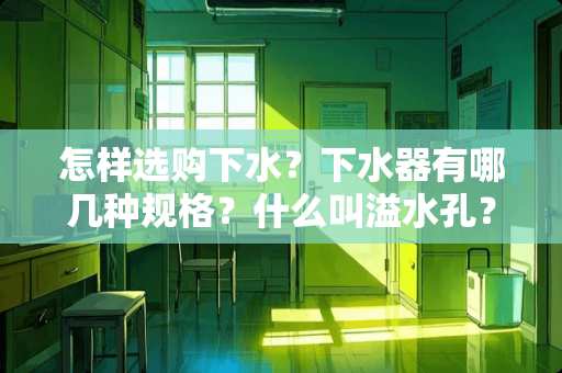 怎样选购下水？下水器有哪几种规格？什么叫溢水孔？