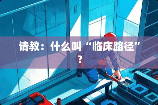 请教：什么叫“临床路径”？