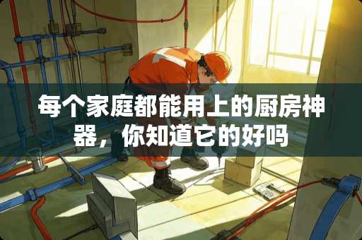 每个家庭都能用上的厨房神器，你知道它的好吗