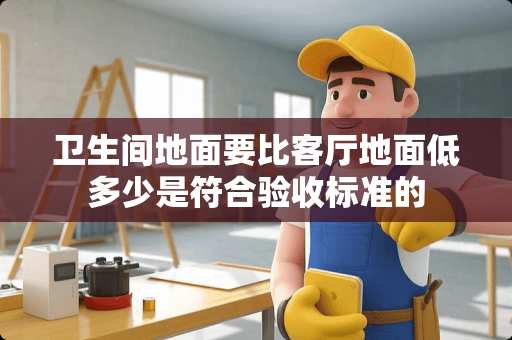 卫生间地面要比客厅地面低多少是符合验收标准的