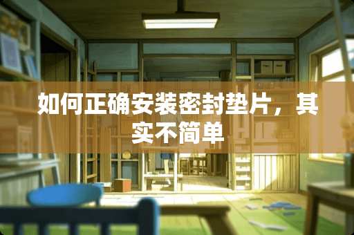 如何正确安装密封垫片，其实不简单