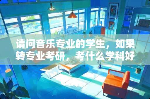 请问音乐专业的学生，如果转专业考研，考什么学科好点？