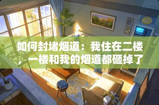 如何封堵烟道：我住在二楼，一楼和我的烟道都砸掉了，上面的洞口怎么封堵啊？？？