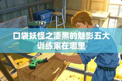 口袋妖怪之漆黑的魅影五大训练家在哪里