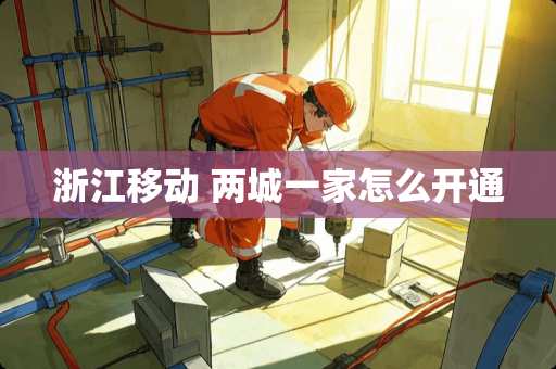 浙江移动 两城一家怎么开通