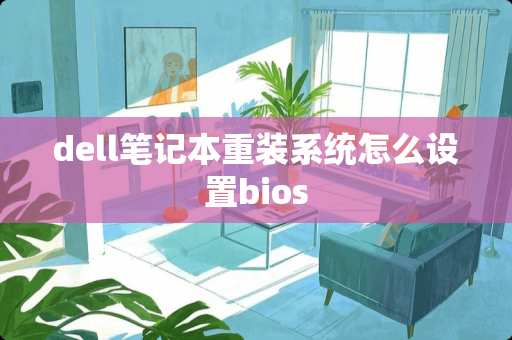 dell笔记本重装系统怎么设置bios