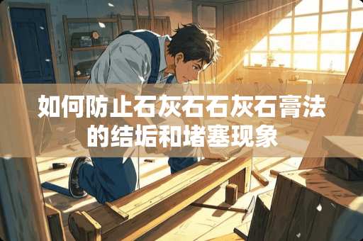 如何防止石灰石石灰石膏法的结垢和堵塞现象