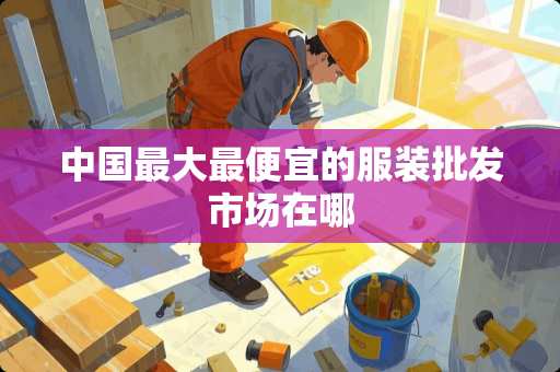 中国最大最便宜的服装批发市场在哪