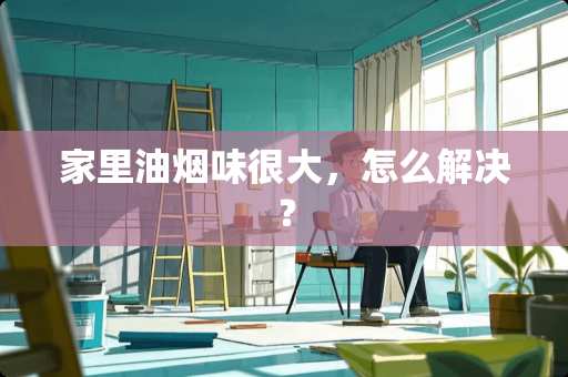 家里油烟味很大，怎么解决？