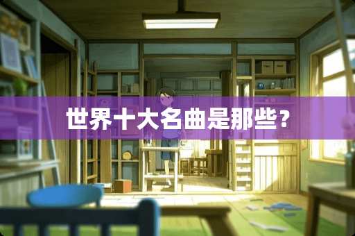 世界十大名曲是那些？