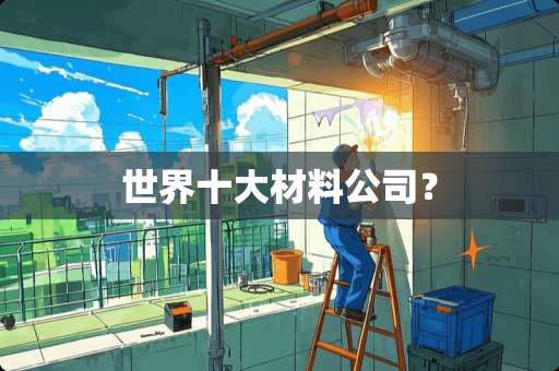 世界十大材料公司？