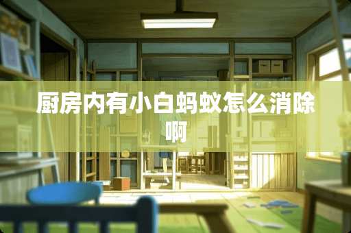 厨房内有小白蚂蚁怎么消除啊