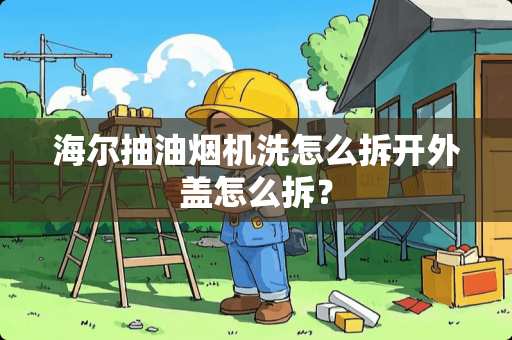 海尔抽油烟机洗怎么拆开外盖怎么拆？
