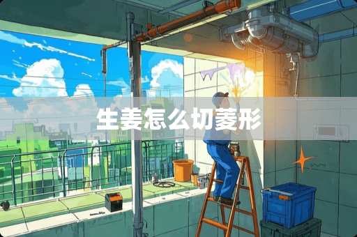 生姜怎么切菱形