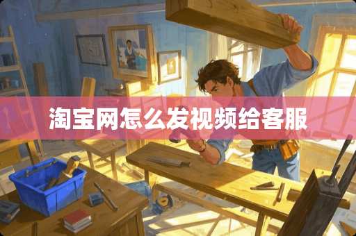 淘宝网怎么发视频给客服