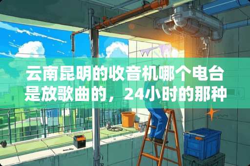 云南昆明的收音机哪个电台是放歌曲的，24小时的那种？