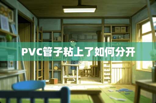 PVC管子粘上了如何分开