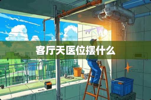 客厅天医位摆什么