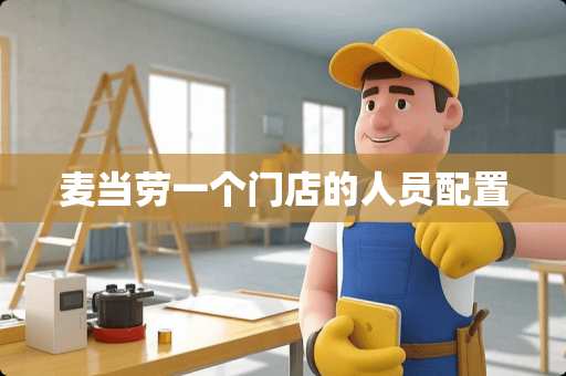 麦当劳一个门店的人员配置