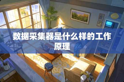 数据采集器是什么样的工作原理