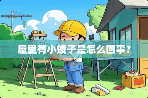 屋里有小蛾子是怎么回事？