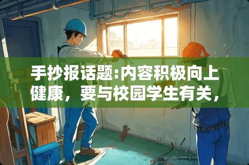 手抄报话题:内容积极向上健康，要与校园学生有关，题目新颖？