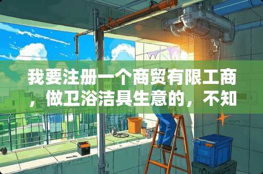 我要注册一个商贸有限工商，做卫浴洁具生意的，不知道经营范围怎么写，求高手指点！