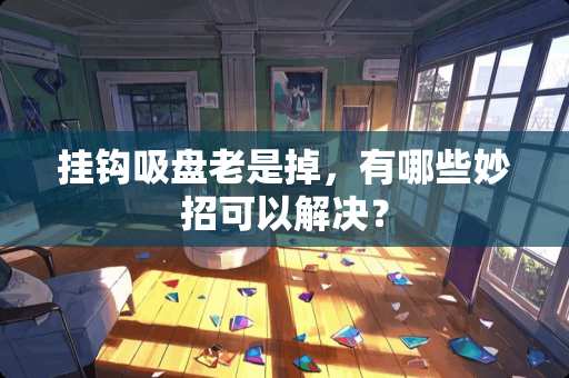 挂钩吸盘老是掉，有哪些妙招可以解决？