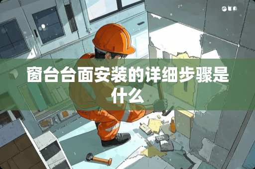 窗台台面安装的详细步骤是什么
