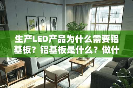 生产LED产品为什么需要铝基板？铝基板是什么？做什么用的？