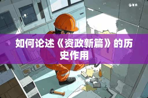 如何论述《资政新篇》的历史作用