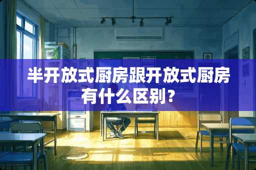 半开放式厨房跟开放式厨房有什么区别？