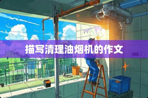 描写清理油烟机的作文 描写清理油烟机的作文