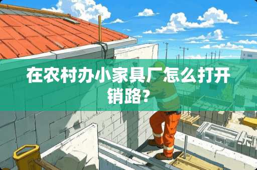 在农村办小家具厂怎么打开销路？