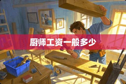 厨师工资一般多少