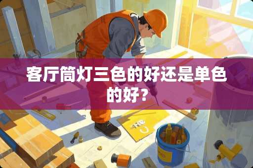 客厅筒灯三色的好还是单色的好？