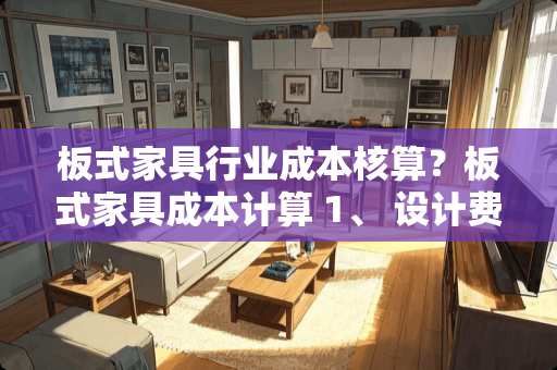 板式家具行业成本核算？板式家具成本计算 1、 设计费占10℅以下