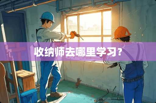 收纳师去哪里学习？
