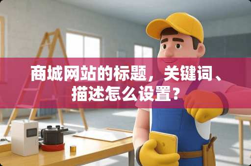 商城网站的标题，关键词、描述怎么设置？