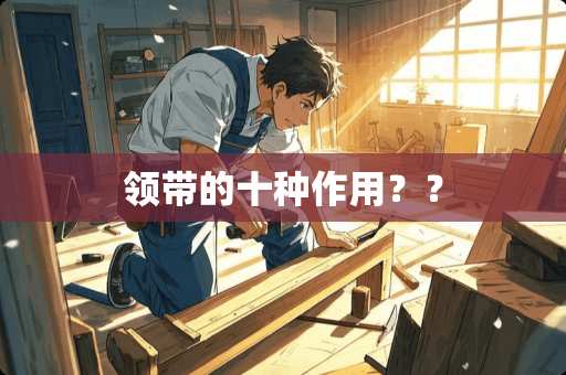 领带的十种作用？？