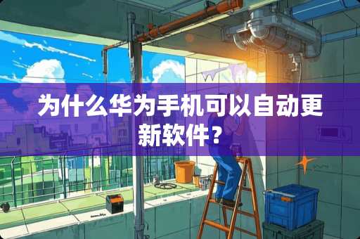 为什么华为手机可以自动更新软件？