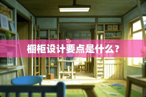 橱柜设计要点是什么？