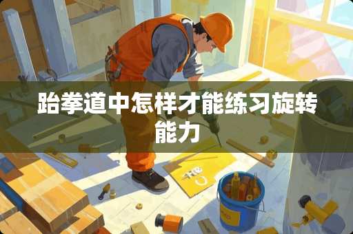 跆拳道中怎样才能练习旋转能力