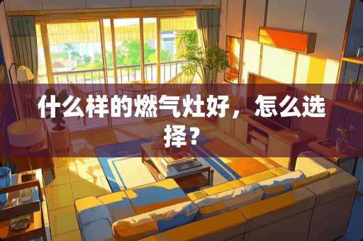 什么样的燃气灶好，怎么选择？
