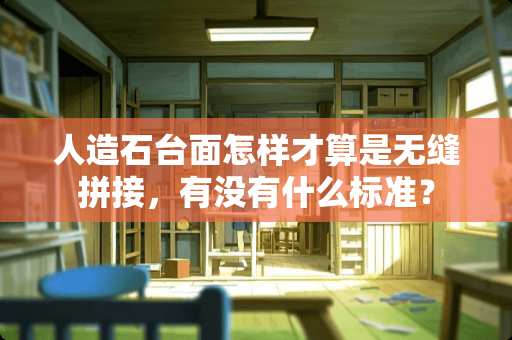 人造石台面怎样才算是无缝拼接，有没有什么标准？