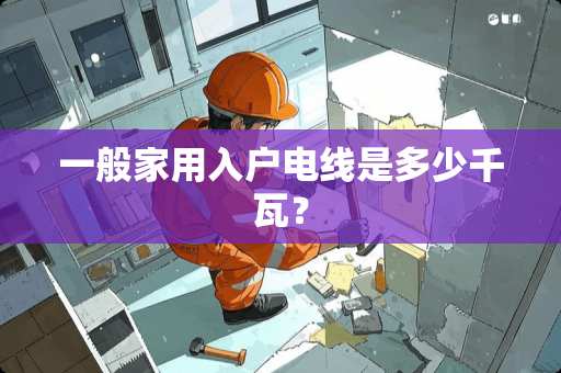 一般家用入户电线是多少千瓦？