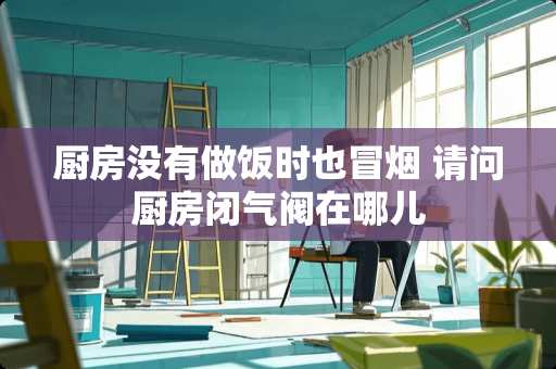 厨房没有做饭时也冒烟 请问厨房闭气阀在哪儿