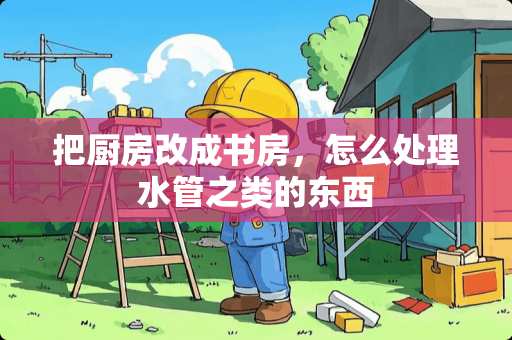 把厨房改成书房，怎么处理水管之类的东西