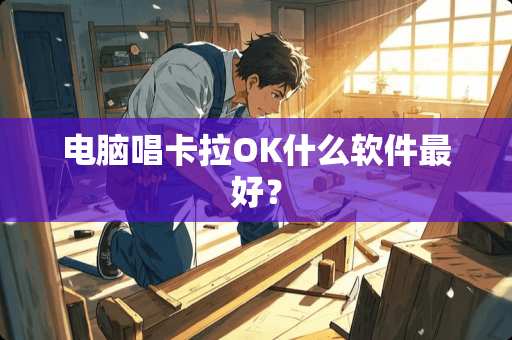 电脑唱卡拉OK什么软件最好？