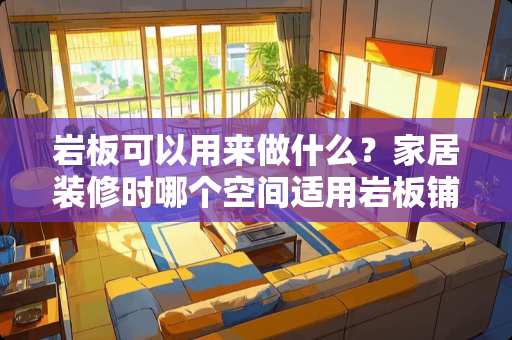 岩板可以用来做什么？家居装修时哪个空间适用岩板铺贴？